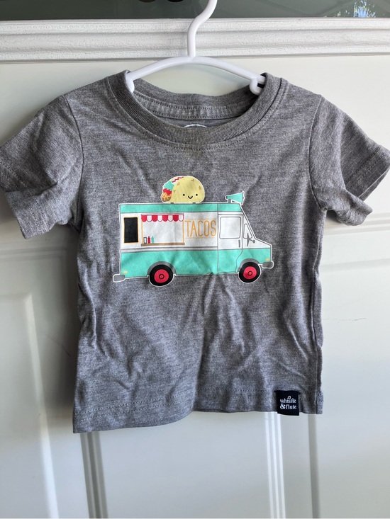 Whistle & Flute Other - Whistle & flute grey taco truck tshirt 6-12 months